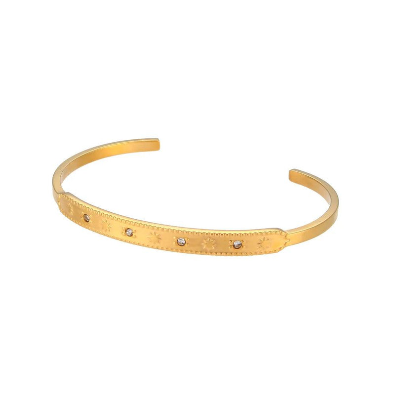 Bracelete Aurea, bracelete dourado, pulseira estrelas, pulseira constelação, pulseira ouro estrelas, bracelete constelação, pulseira mística, bracelete star, Bracelete Aura Sirius